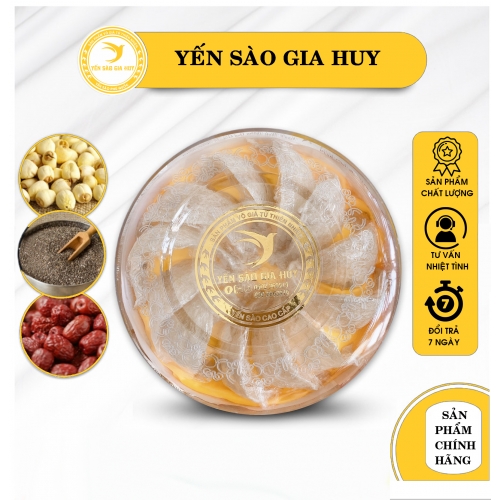 Yến Rút Lông Khô Nguyên Chất 100% - Yến Sào Gia Huy Phú Quốc