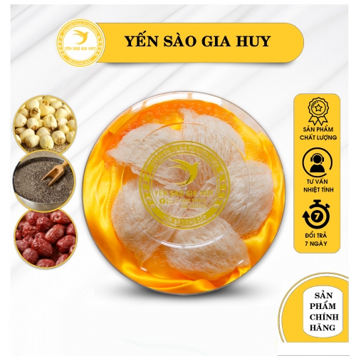 Yến Rút Lông Nguyên Tổ Cao Cấp (Hộp 50-100gram) - Yến Sào Gia Huy Phú Quốc